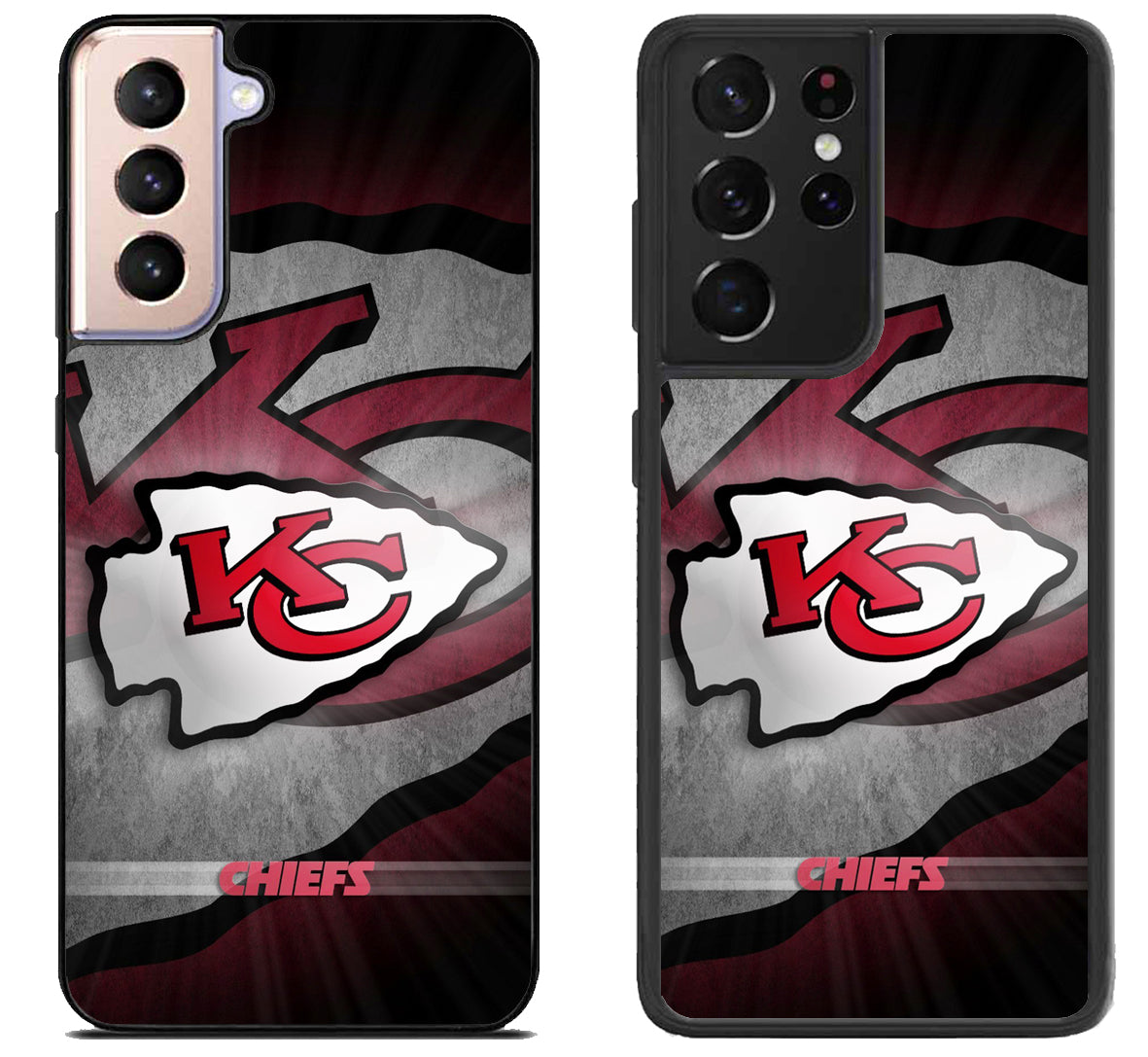 Kansas City Chiefs Background Samsung Galaxy S21 | S21 FE | S21+ | S21 Ultra Case