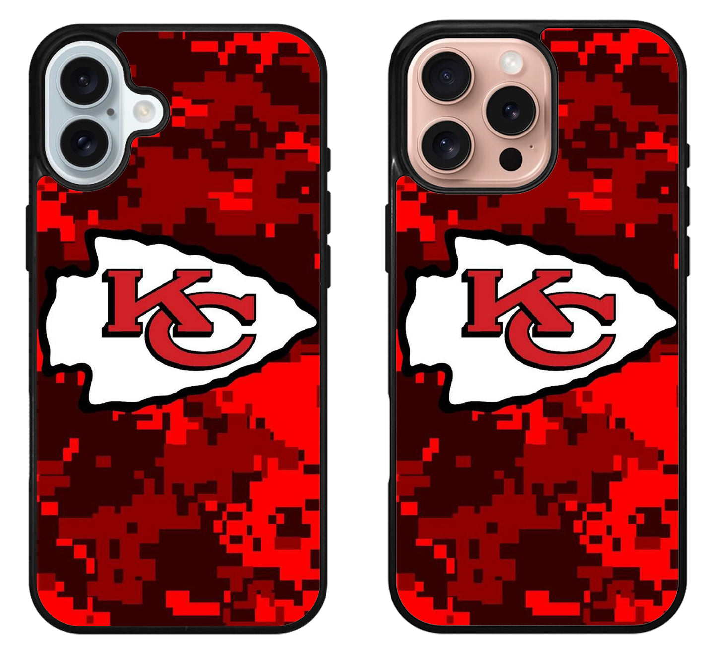 Kansas City Chiefs Camo iPhone 16 | 16 Plus | 16 Pro | 16 Pro Max Case