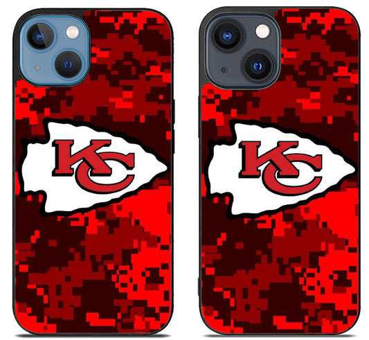 Kansas City Chiefs Camo iPhone 15 | iPhone 15 Plus Case