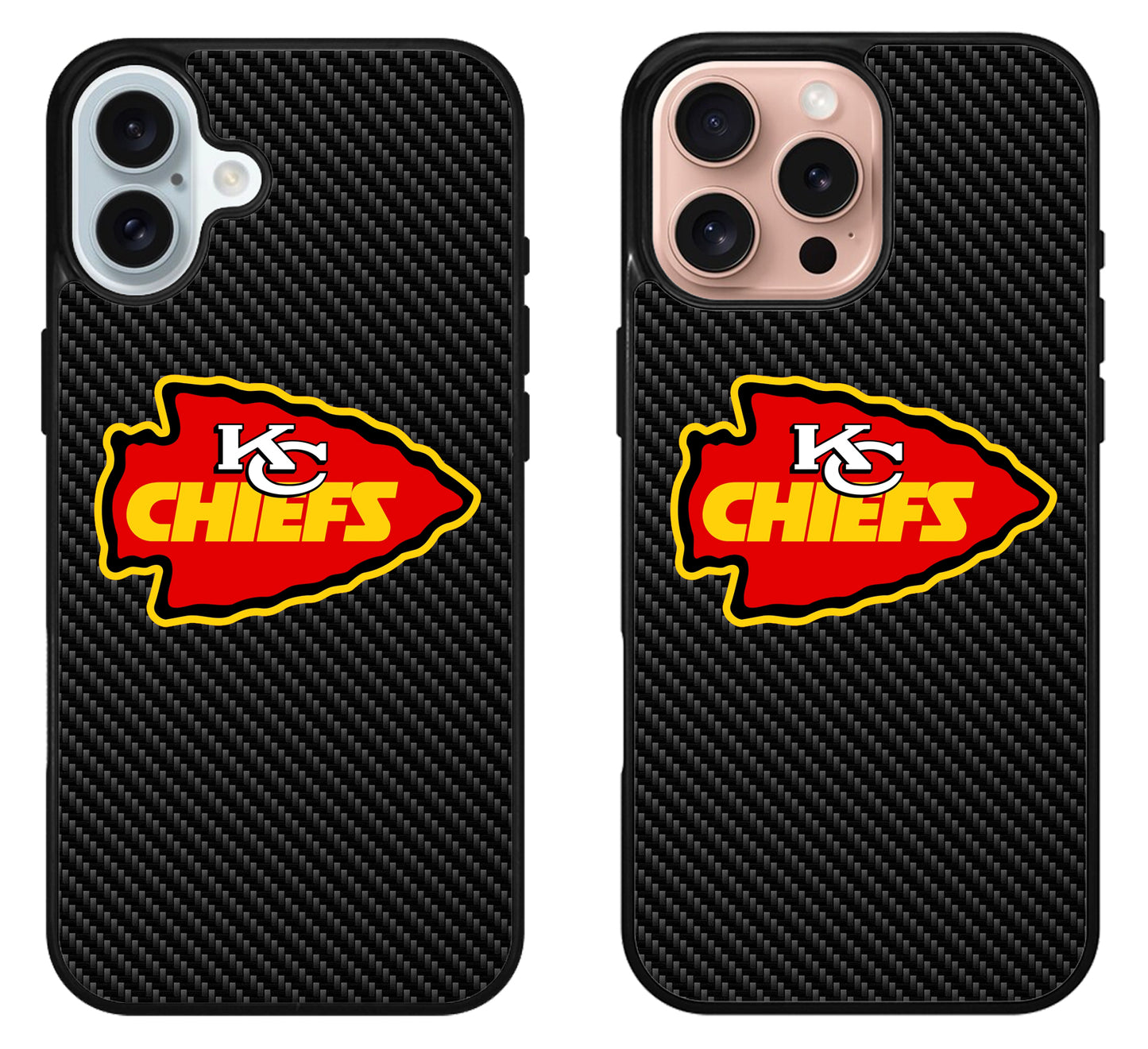 Kansas City Chiefs Carbon iPhone 16 | 16 Plus | 16 Pro | 16 Pro Max Case