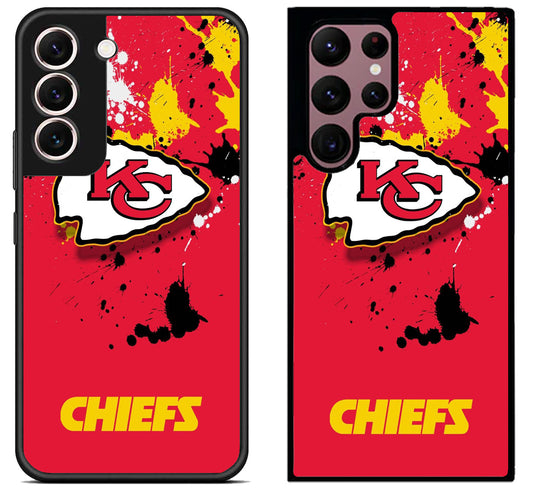 Kansas City Chiefs Colorfull Samsung Galaxy S22 | S22+ | S22 Ultra Case