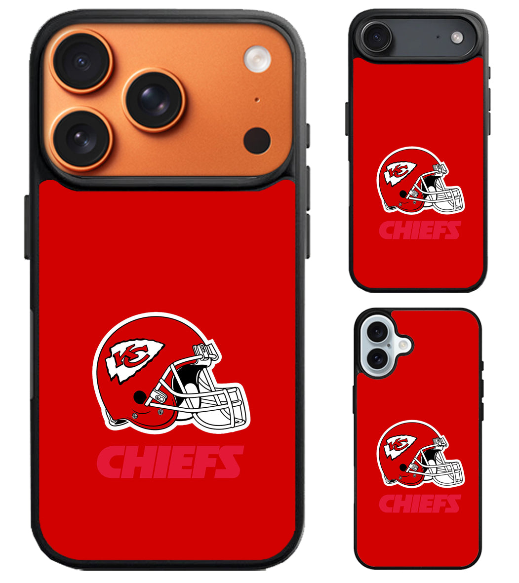 Kansas City Chiefs Football iPhone Air | iPhone 17 | 17 Pro | 17 Pro Max Case