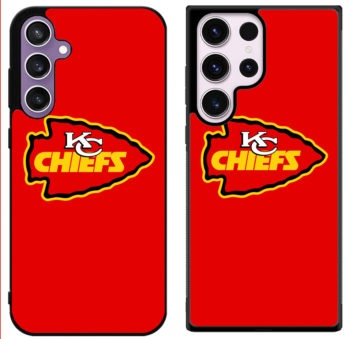 Kansas City Chiefs Red Samsung Galaxy S24 | S24+ | S24 Ultra Case