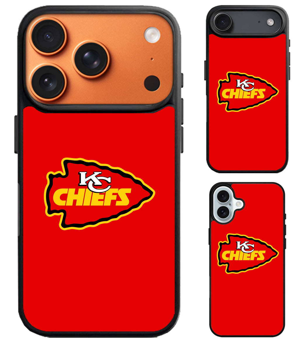 Kansas City Chiefs Red iPhone Air | iPhone 17 | 17 Pro | 17 Pro Max Case