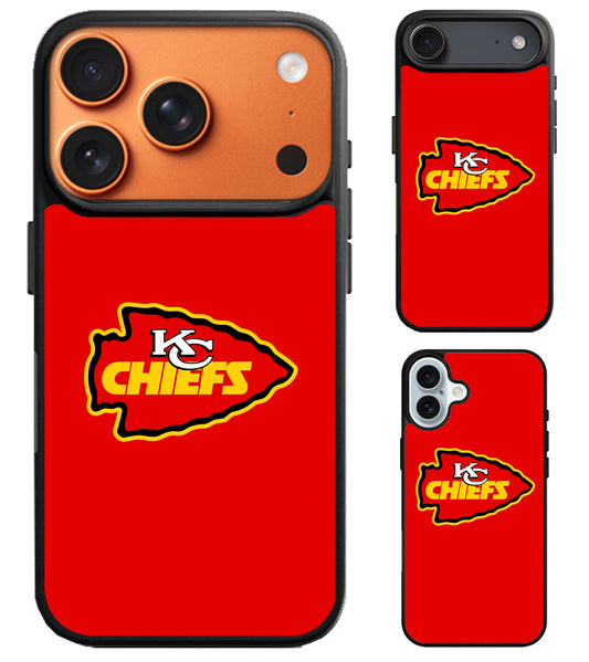 Kansas City Chiefs Red iPhone Air | iPhone 17 | 17 Pro | 17 Pro Max Case