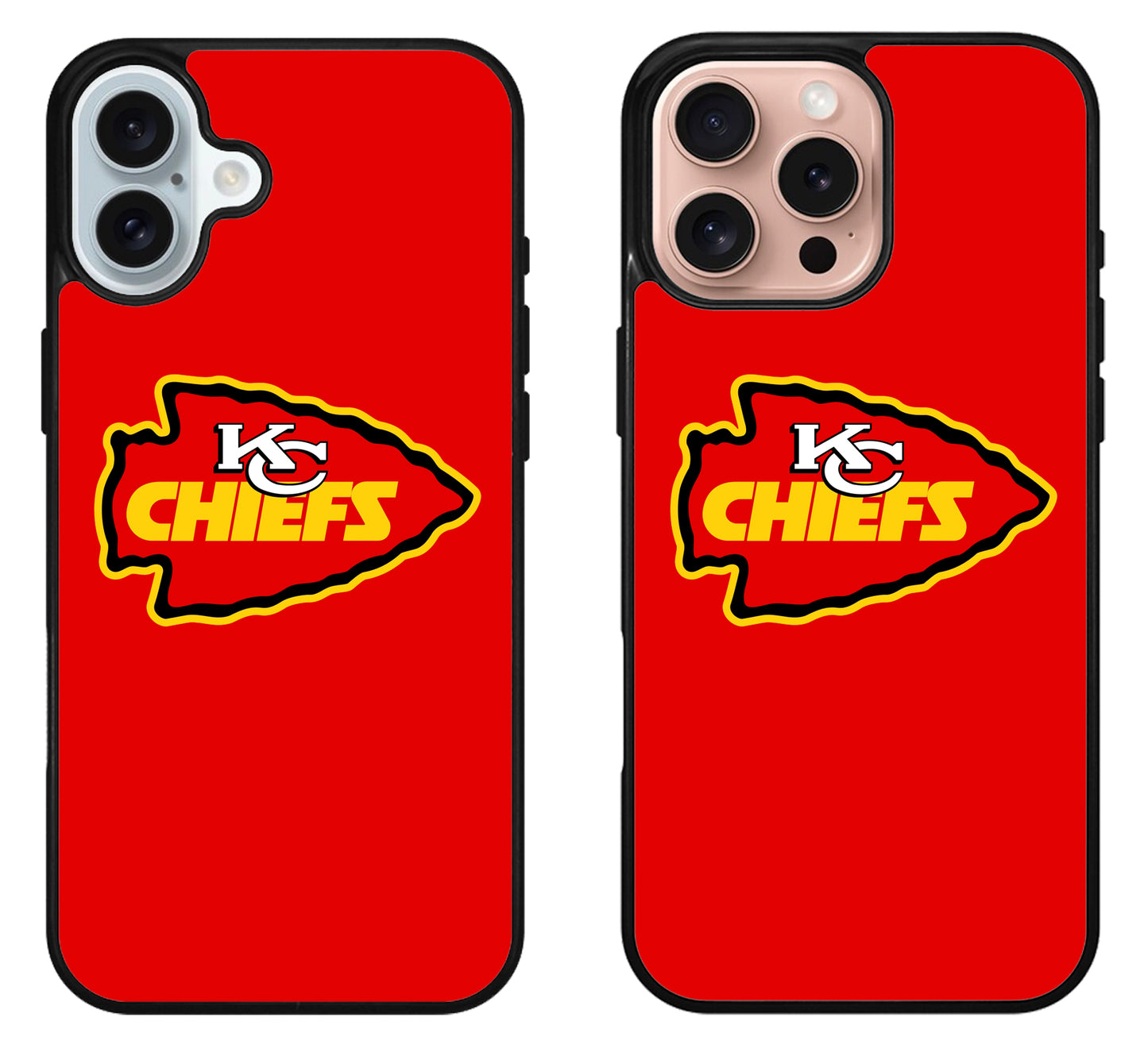 Kansas City Chiefs Red iPhone 16 | 16 Plus | 16 Pro | 16 Pro Max Case
