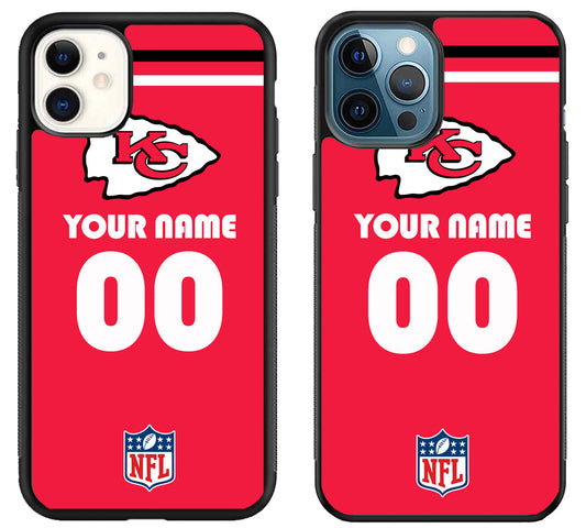 Custom Personalized Kansas City Chiefs NFL iPhone 11 | 11 Pro | 11 Pro Max Case