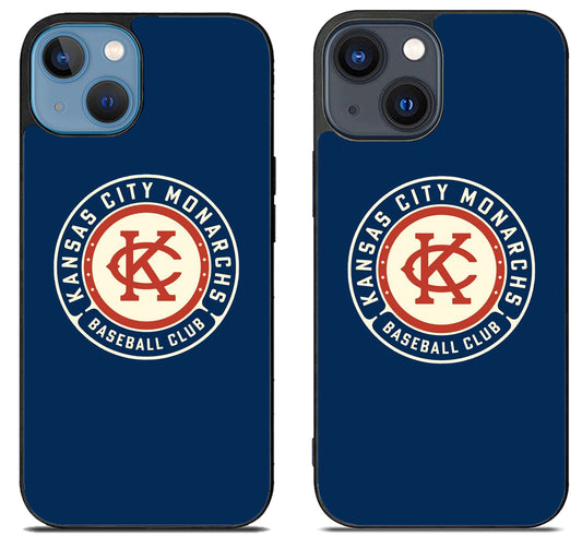 Kansas City Monarchs Blue iPhone 15 | iPhone 15 Plus Case
