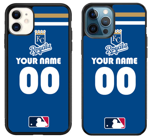 Custom Personalized Kansas City Royals MLB iPhone 11 | 11 Pro | 11 Pro Max Case