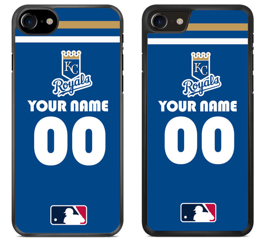 Custom Personalized Kansas City Royals MLB iPhone SE 2020 | iPhone SE 2022 Case