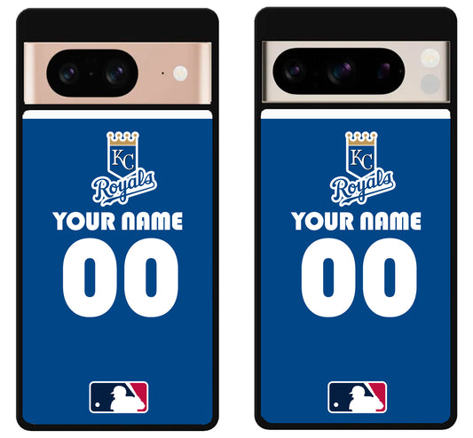 Custom Personalized Kansas City Royals MLB Google Pixel 8 | 8 Pro Case