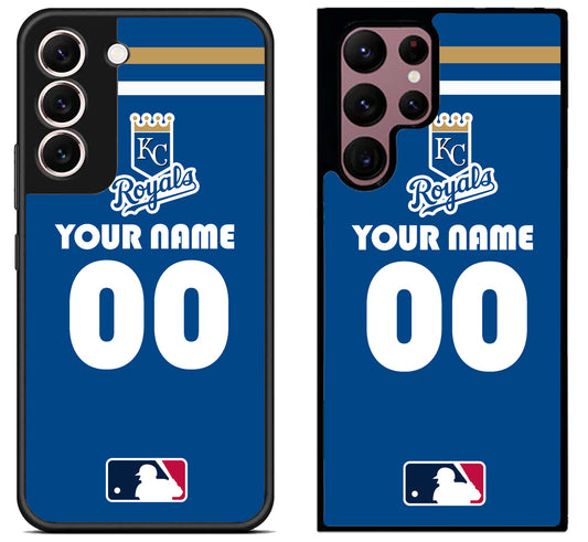 Custom Personalized Kansas City Royals MLB Samsung Galaxy S22 | S22+ | S22 Ultra Case