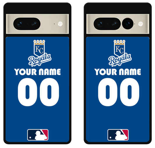 Custom Personalized Kansas City Royals MLB Google Pixel 7 | 7 Pro Case