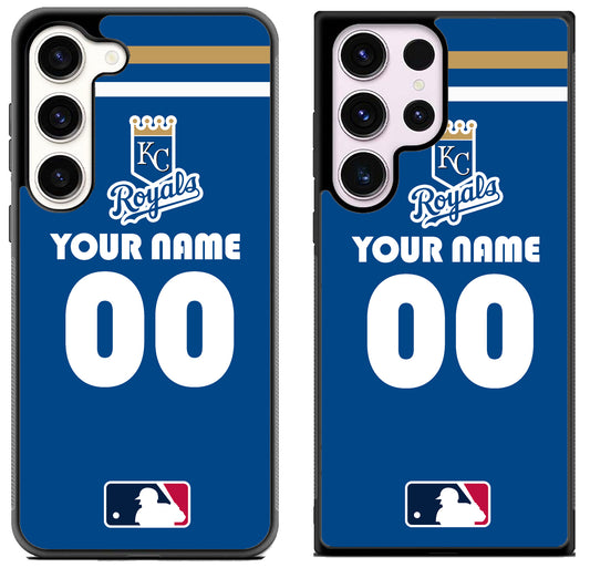 Custom Personalized Kansas City Royals MLB Samsung Galaxy S23 | S23+ | S23 Ultra Case