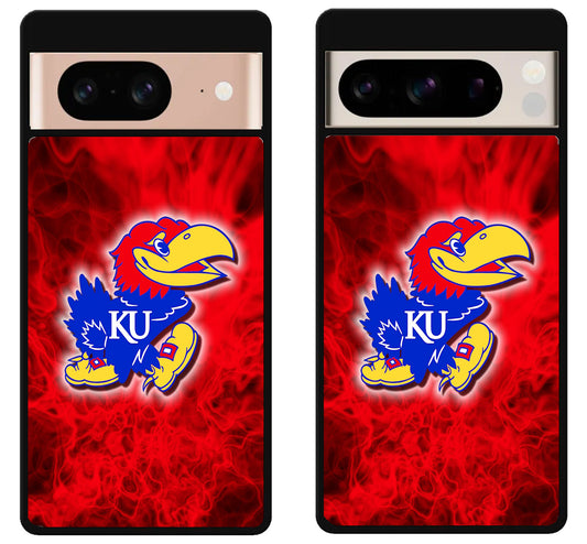 Kansas Jayhawks Cover Google Pixel 8 | 8 Pro Case