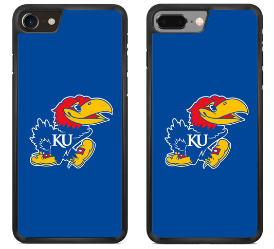 Kansas Jayhawks Logo Blue iPhone 8 | 8 Plus Case