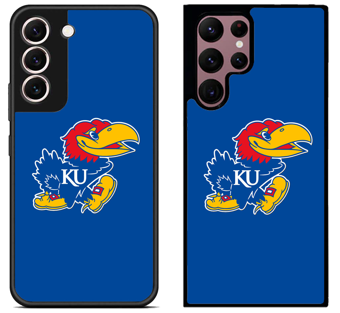 Kansas Jayhawks Logo Blue Samsung Galaxy S22 | S22+ | S22 Ultra Case