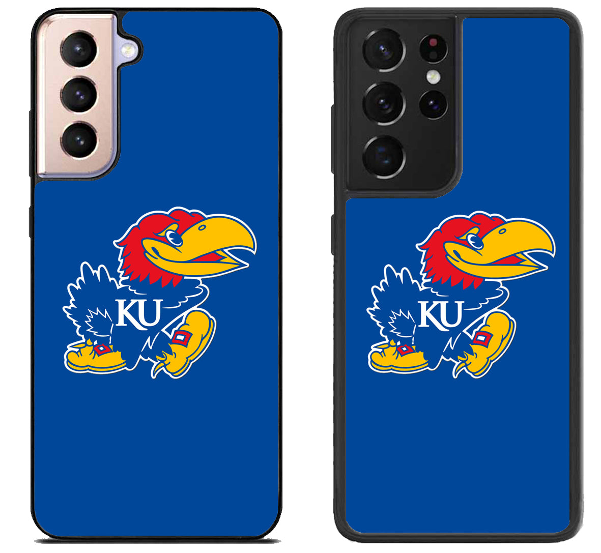 Kansas Jayhawks Logo Blue Samsung Galaxy S21 | S21 FE | S21+ | S21 Ultra Case