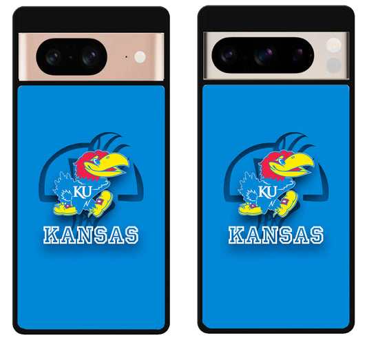 Kansas Jayhawks Logo Google Pixel 8 | 8 Pro Case