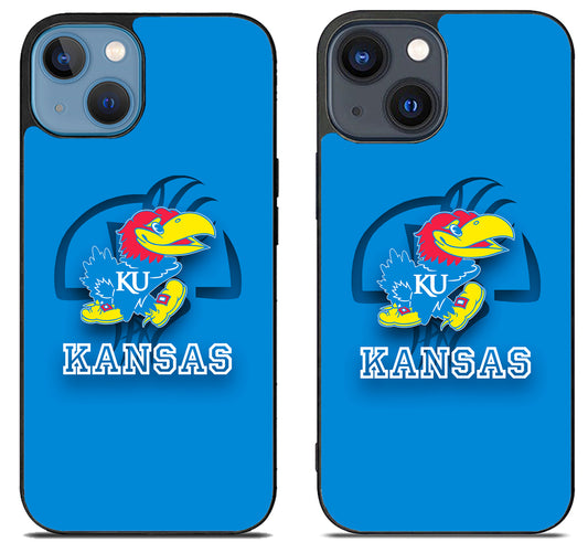 Kansas Jayhawks Logo iPhone 15 | iPhone 15 Plus Case