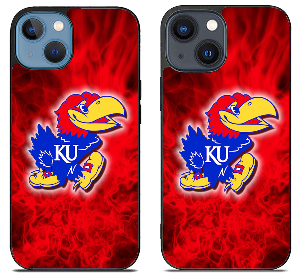 Kansas Jayhawks Red iPhone 15 | iPhone 15 Plus Case