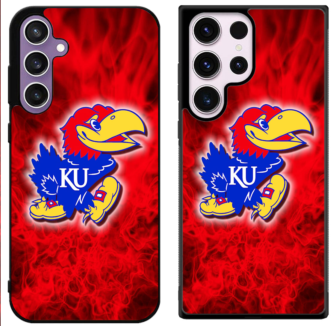 Kansas Jayhawks Red Samsung Galaxy S24 | S24+ | S24 Ultra Case