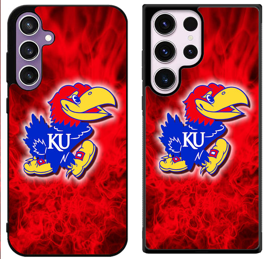 Kansas Jayhawks Red Samsung Galaxy S24 | S24+ | S24 Ultra Case