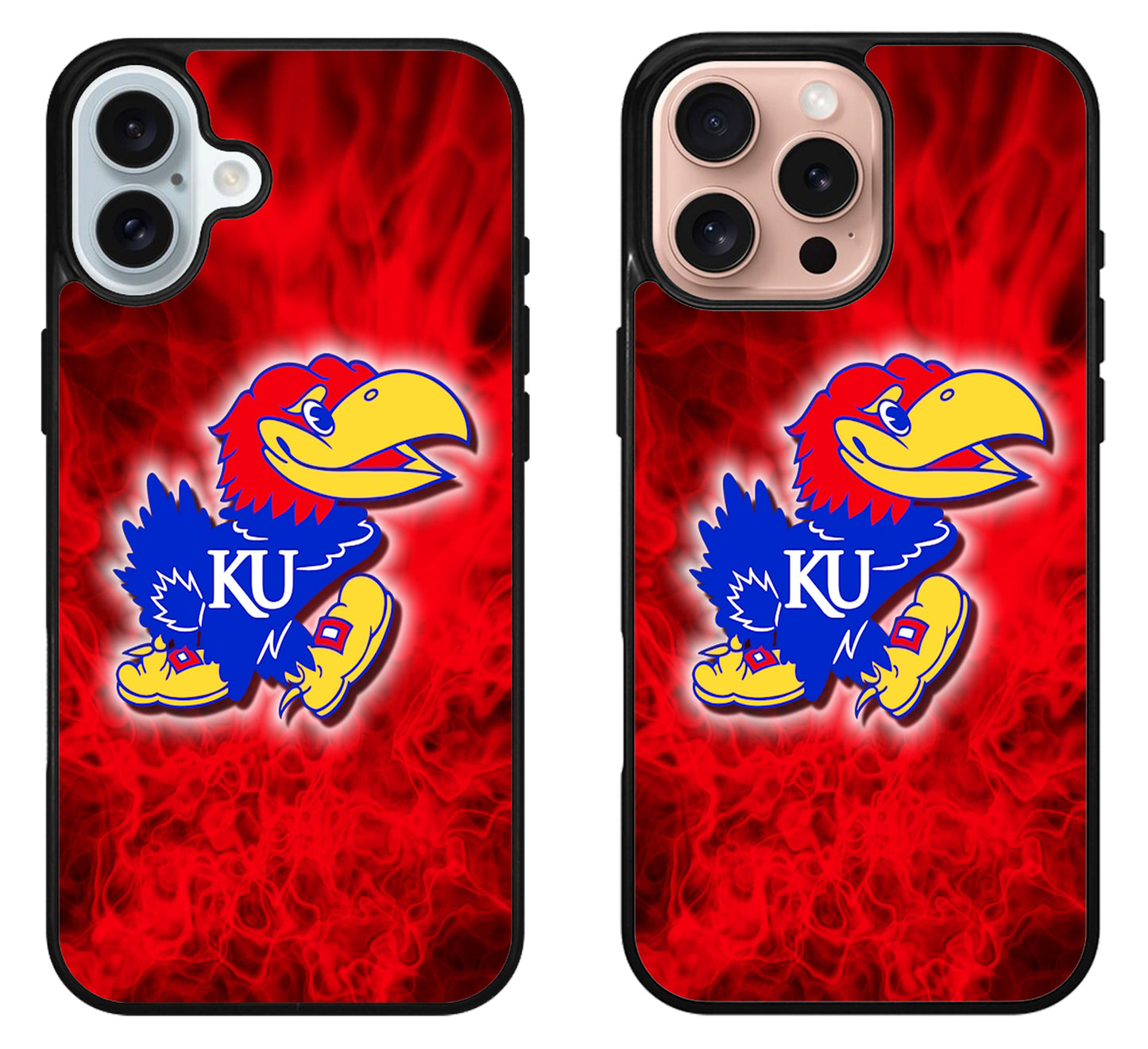 Kansas Jayhawks Wallpaper iPhone 16 | 16 Plus | 16 Pro | 16 Pro Max Case