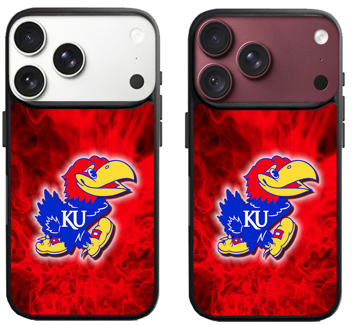 Kansas Jayhawks Wallpaper iPhone 18 Pro | 18 Pro Max Case
