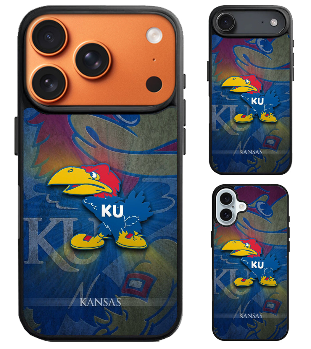 Kansas Jayhawks iPhone Air | iPhone 17 | 17 Pro | 17 Pro Max Case