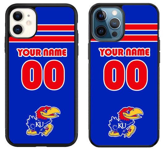 Custom Personalized Kansas Jayhawks iPhone 11 | 11 Pro | 11 Pro Max Case