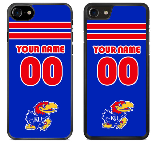 Custom Personalized Kansas Jayhawks iPhone SE 2020 | iPhone SE 2022 Case