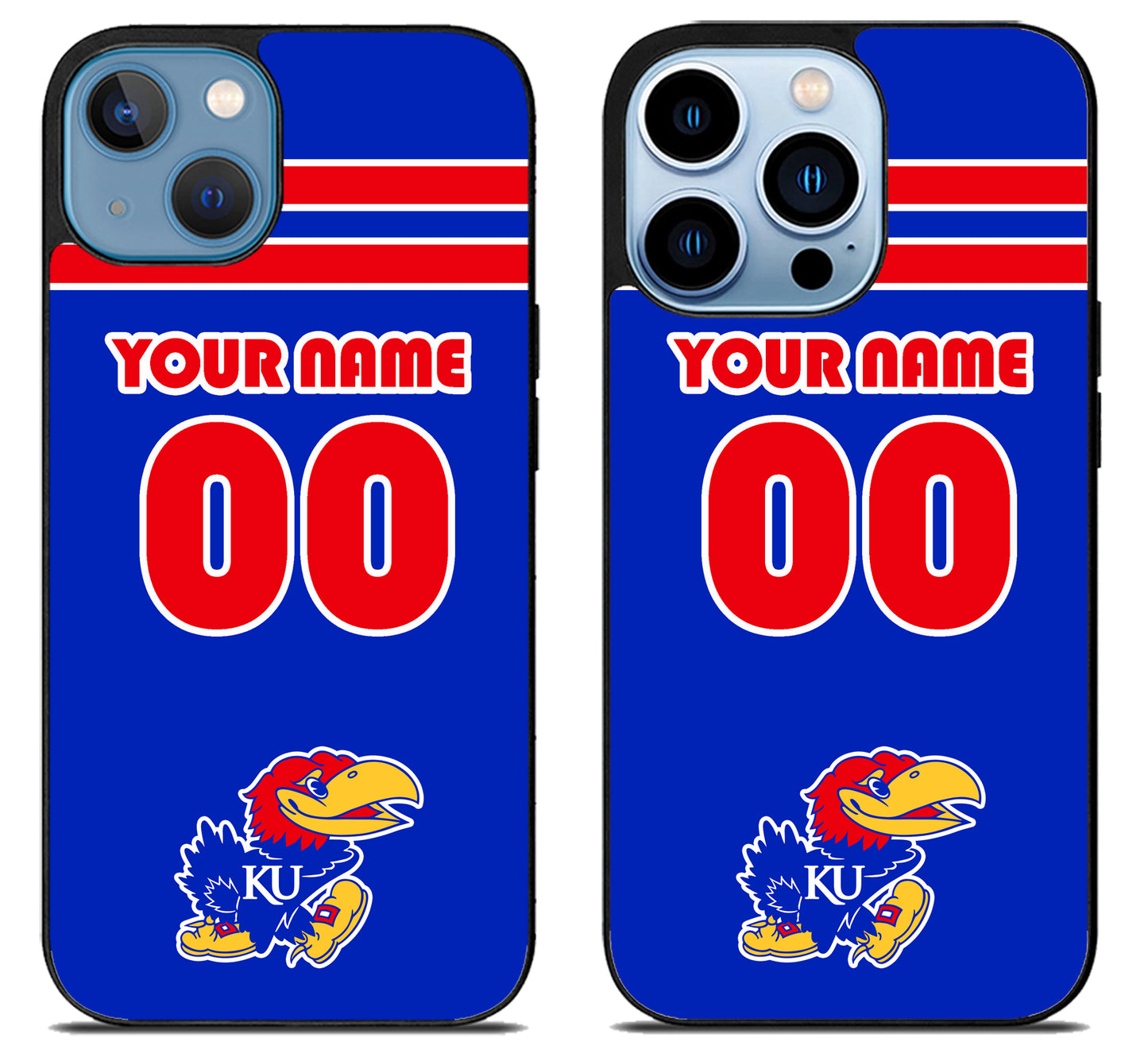 Custom Personalized Kansas Jayhawks iPhone 13 | 13 Mini | 13 Pro | 13 Pro Max Case