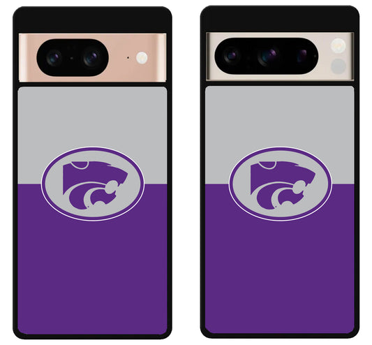 Kansas State Wildcats Logo Google Pixel 8 | 8 Pro Case