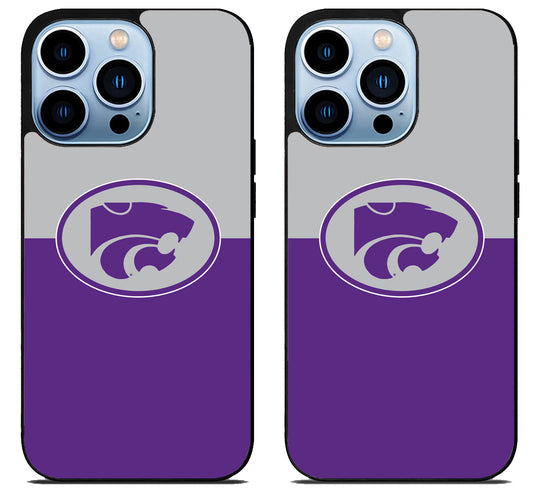 Kansas State Wildcats Logo iPhone 15 Pro | iPhone 15 Pro Max Case