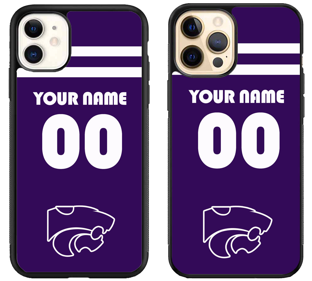 Custom Personalized Kansas State Wildcats iPhone 12 | 12 Mini | 12 Pro | 12 Pro Max Case