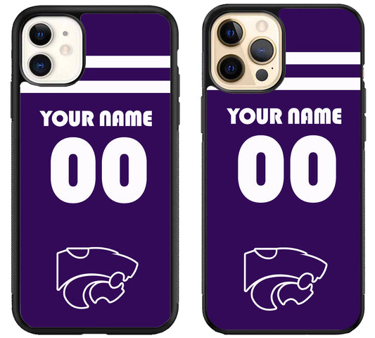 Custom Personalized Kansas State Wildcats iPhone 12 | 12 Mini | 12 Pro | 12 Pro Max Case