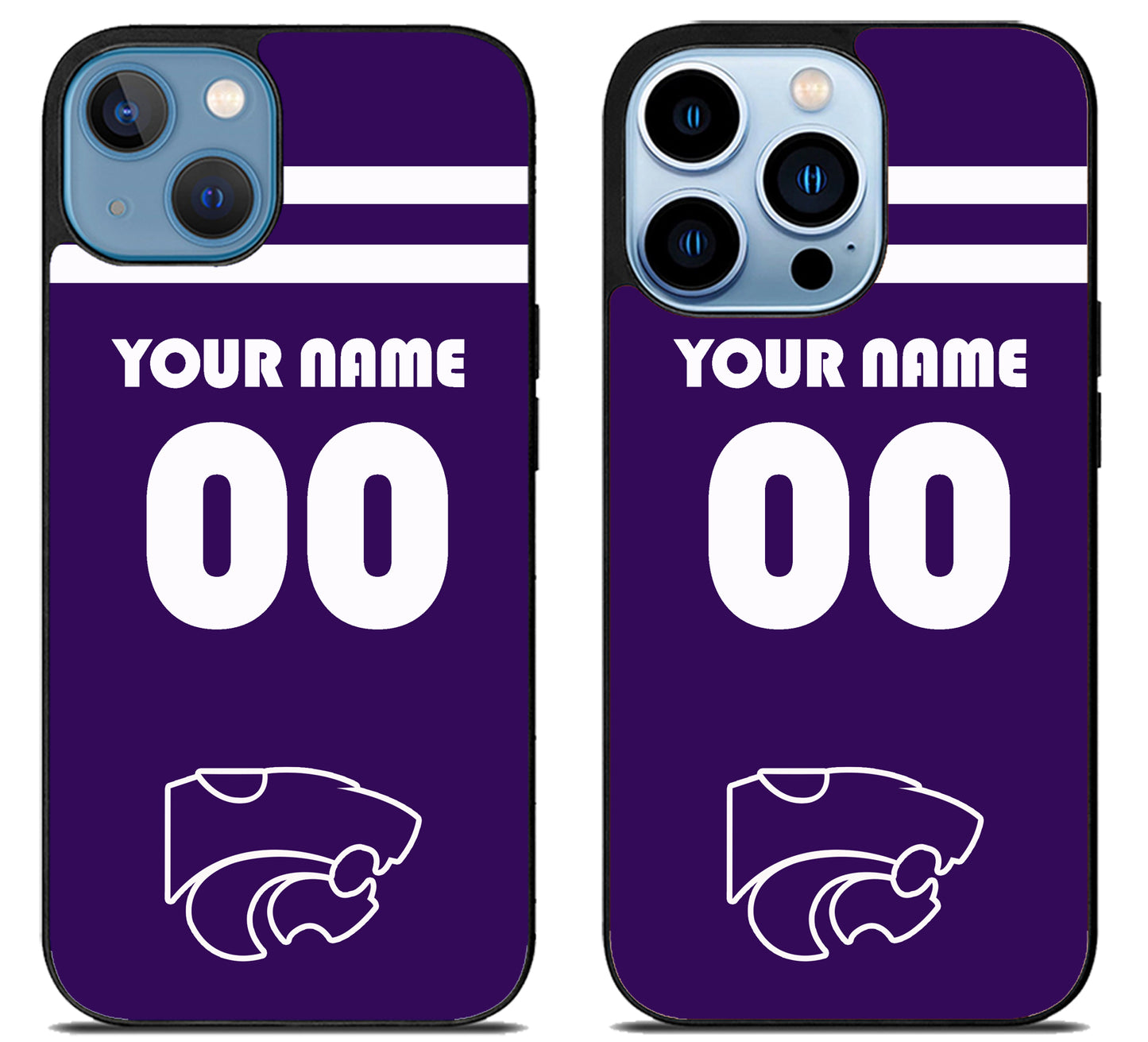Custom Personalized Kansas State Wildcats iPhone 13 | 13 Mini | 13 Pro | 13 Pro Max Case