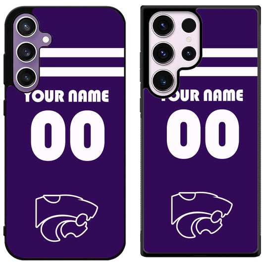 Custom Personalized Kansas State Wildcats Samsung Galaxy S24 | S24+ | S24 Ultra Case