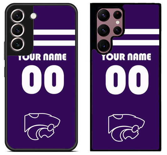 Custom Personalized Kansas State Wildcats Samsung Galaxy S22 | S22+ | S22 Ultra Case