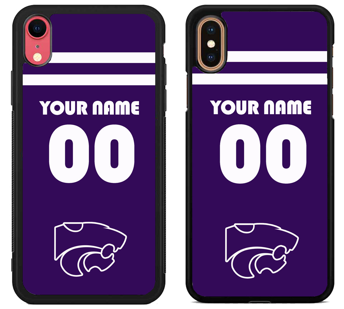 Custom Personalized Kansas State Wildcats iPhone X | Xs | Xr | Xs Max Case
