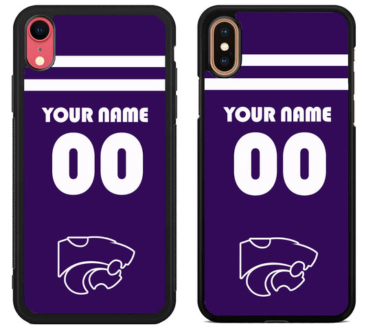Custom Personalized Kansas State Wildcats iPhone X | Xs | Xr | Xs Max Case