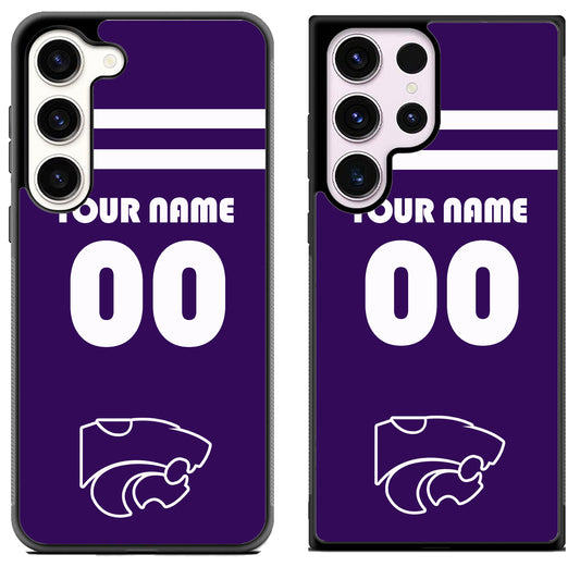 Custom Personalized Kansas State Wildcats Samsung Galaxy S23 | S23+ | S23 Ultra Case