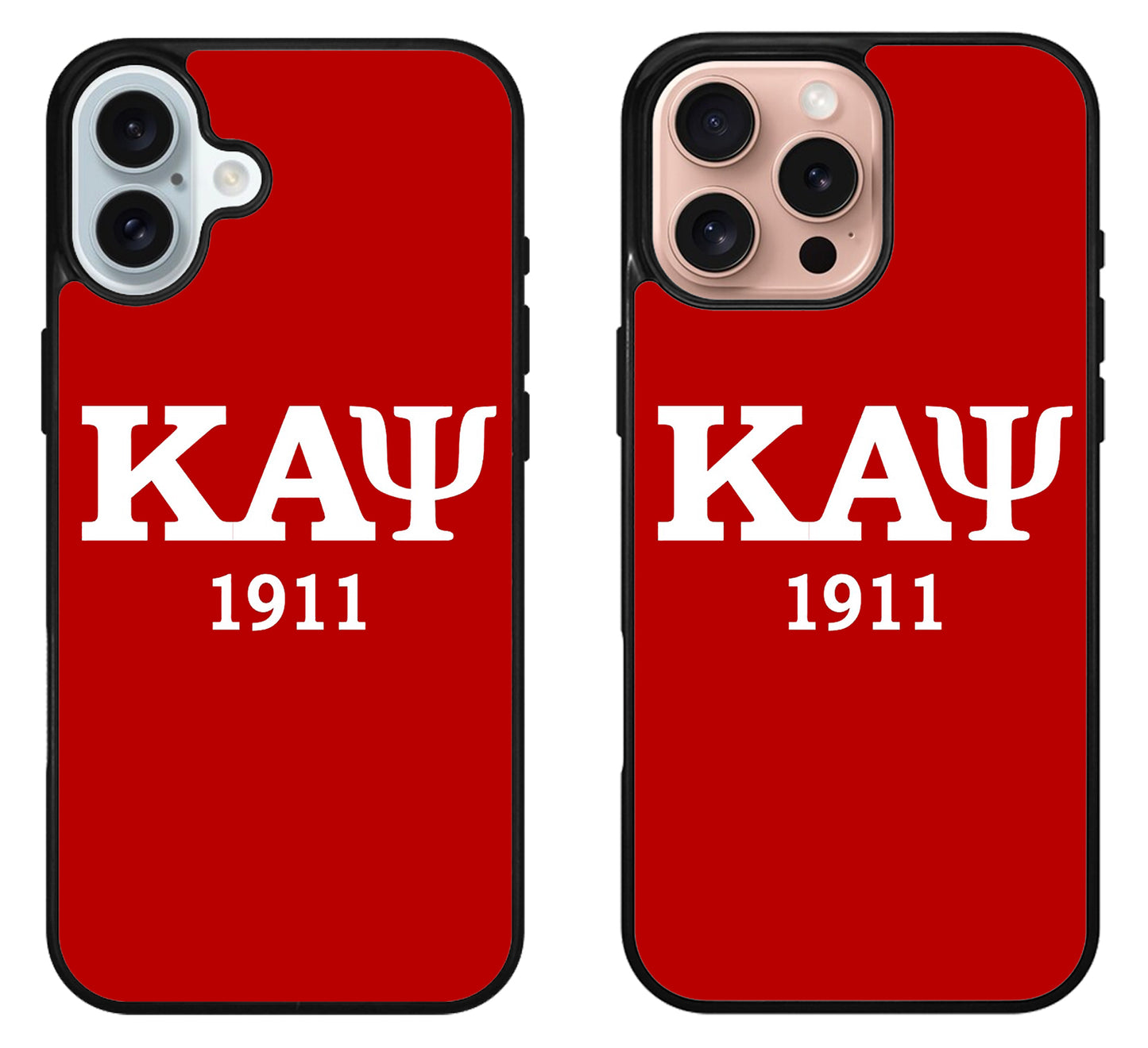 Kappa Alpha Psi Red iPhone 16 | 16 Plus | 16 Pro | 16 Pro Max Case