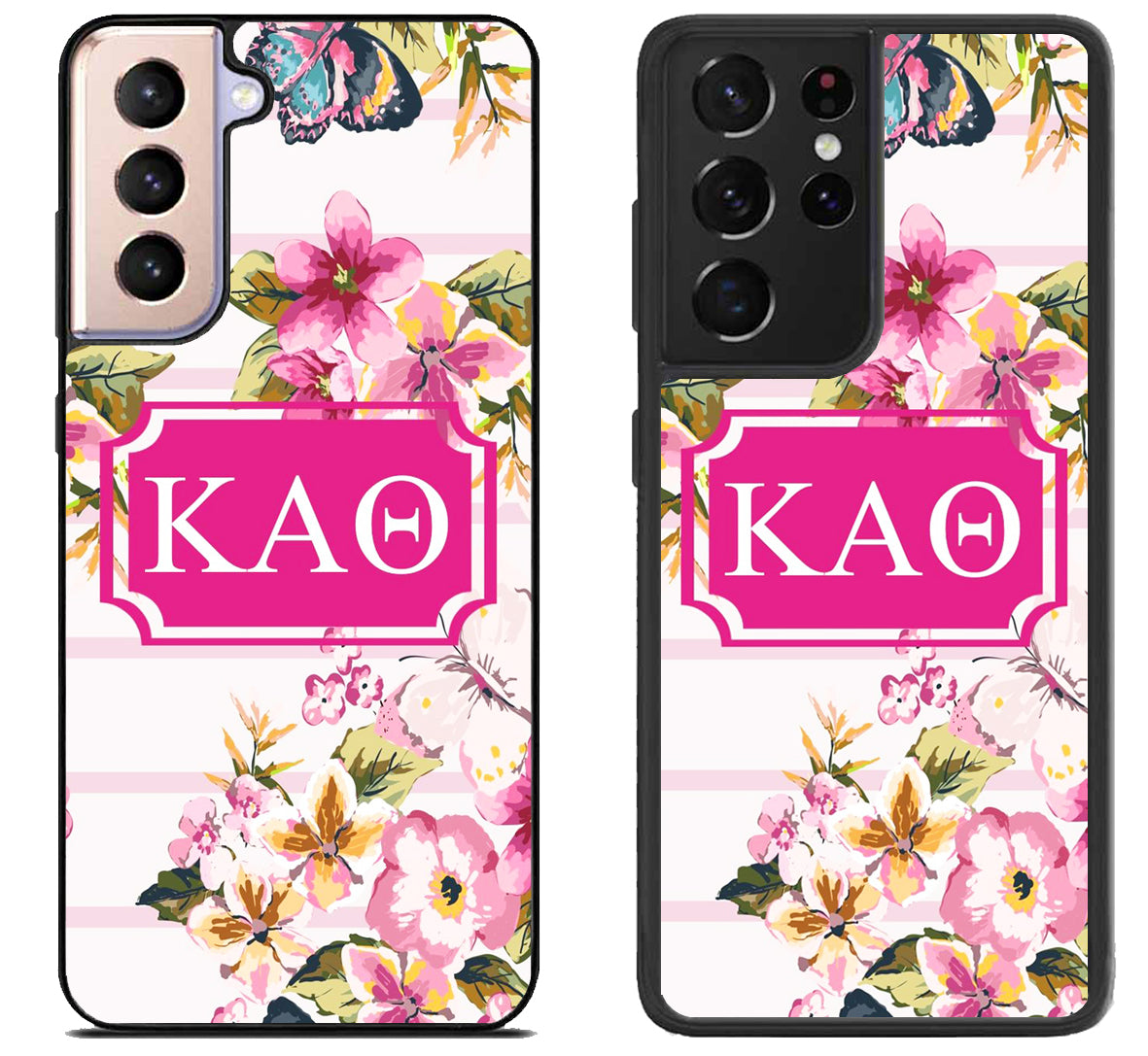 Kappa Alpha Theta Flowers Samsung Galaxy S21 | S21 FE | S21+ | S21 Ultra Case