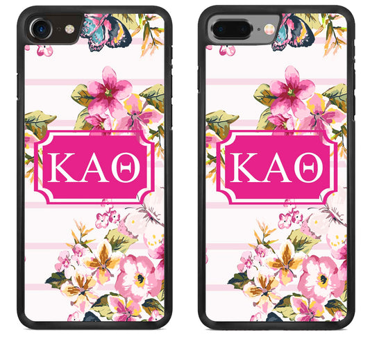 Kappa Alpha Theta Flowers iPhone 8 | 8 Plus Case