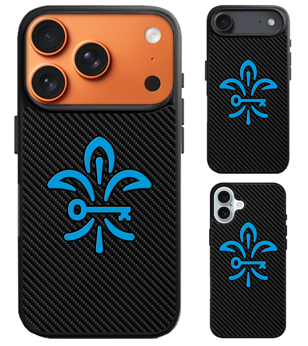Kappa Kappa Gamma Carbon iPhone Air | iPhone 17 | 17 Pro | 17 Pro Max Case
