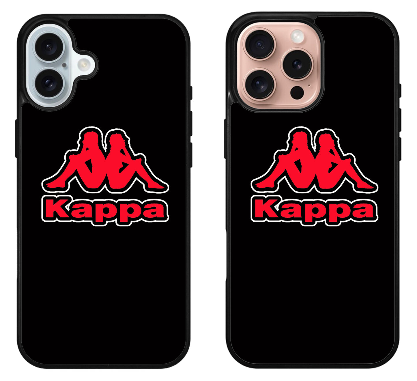 Kappa Logo Black iPhone 16 | 16 Plus | 16 Pro | 16 Pro Max Case