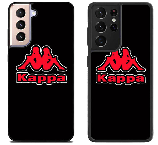 Kappa Logo Black Samsung Galaxy S21 | S21 FE | S21+ | S21 Ultra Case
