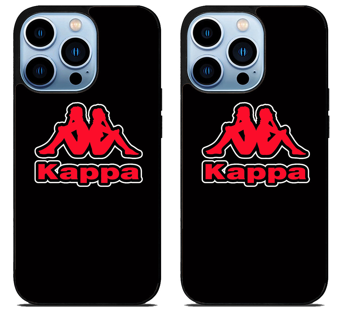 Kappa Logo Black iPhone 15 Pro | iPhone 15 Pro Max Case
